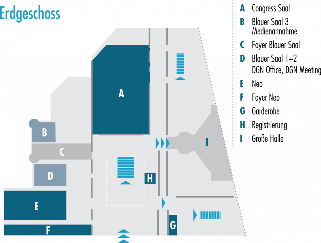 Etagenplan - Erdgeschoss - Messe und Congress Centrum Halle Münsterland